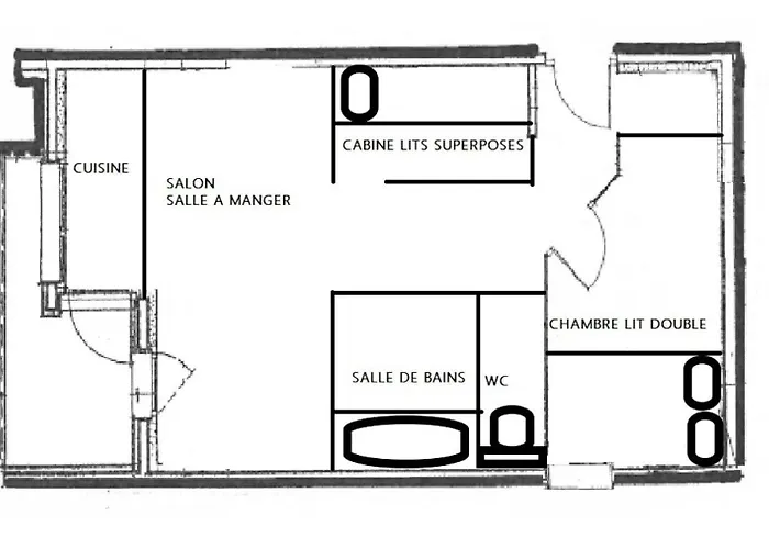Résidence Joker - Très Bel Rénové à Mae-3774 Appartement *